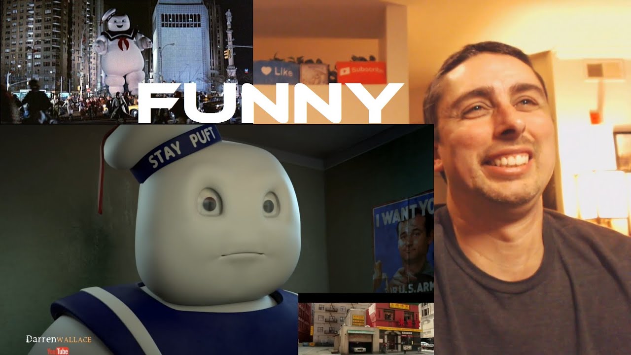 Marshmallow Man Reacts to GHOSTBUSTERS Trailer MY REACTION OMG YouTube