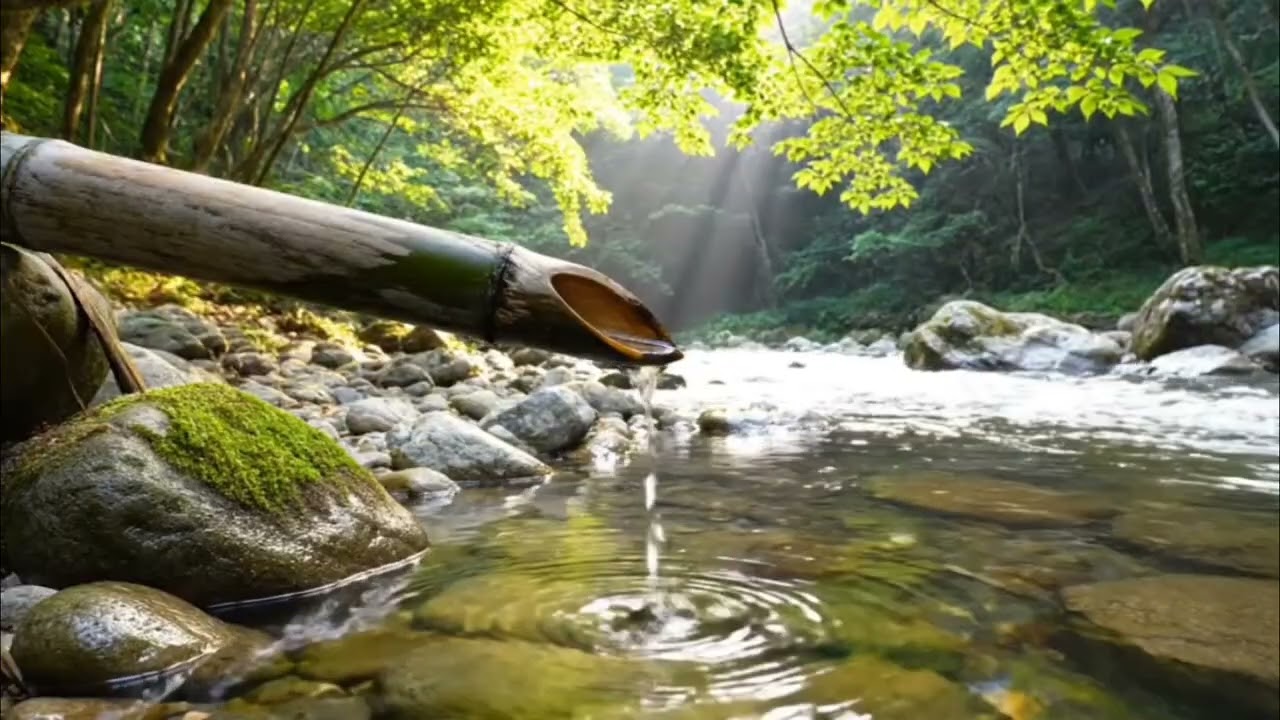 The Most Soothing Bamboo Water Sounds for a Deep and Sound Sleep