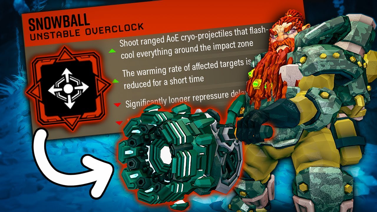 Snowball - Funnest Cryo Cannon Overclock | Elite Deep Dive | Deep Rock Galactic