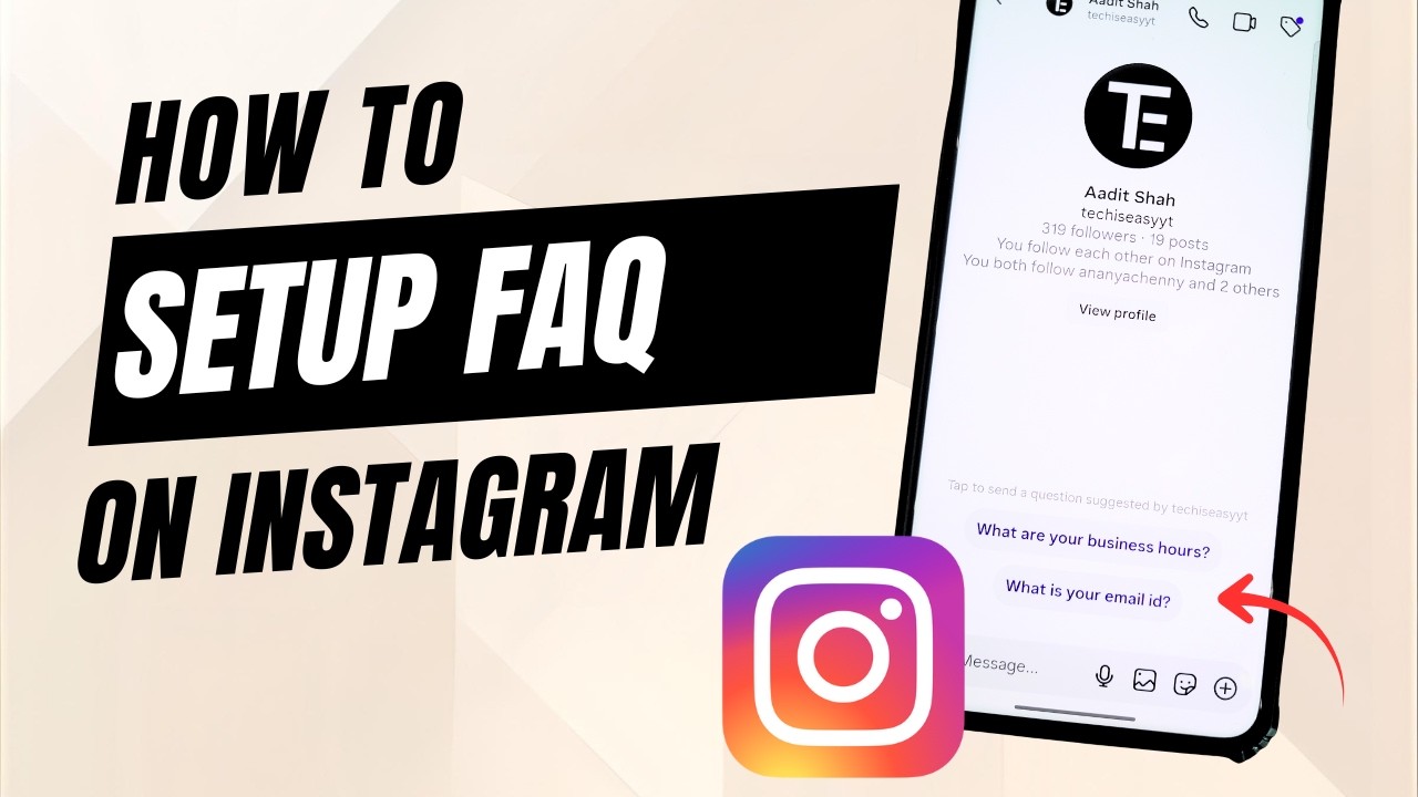 Instragram Faq Buttons How To Set Up FAQ on Instagram - YouTube