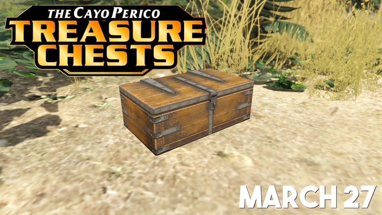 GTA Online Treasure Chest Locations for March 27 YouTube