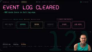 Event Log Cleared — RDP Brute Force, Evidence Destroyed | LetsDefend SOC130