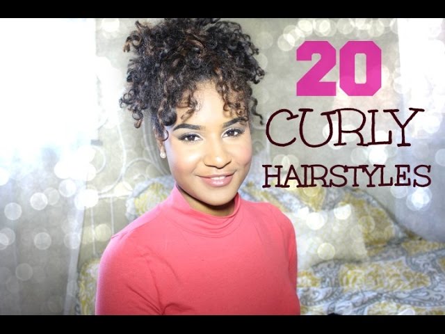 20 Curly Hairstyles - YouTube