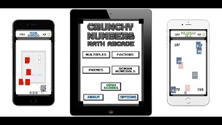 Crunchy Numbers Math Arcade - (Quick Fast Math Training Mobile Game App for Kids & Adults) screenshot 2