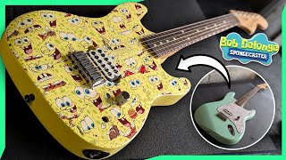 Fender Tom Delonge Stratocaster to Bob Delonge Spongecaster Conversion
