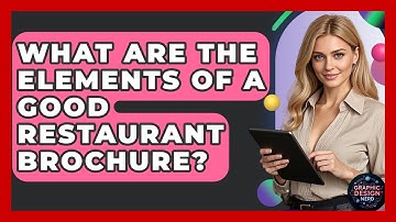 What Are The Elements Of A Good Restaurant Brochure? - Graphic Design Nerd
