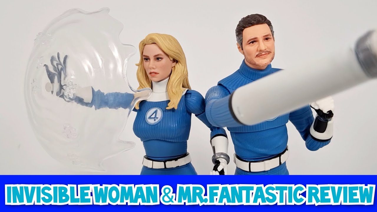 Обзор «Невидимой женщины и мистера Фантастика» от Marvel Legends — Первые шаги Фантастической чет...