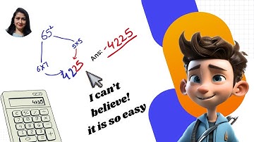 💡 Vedic Math Trick – Squaring Numbers Ending with 5 💡