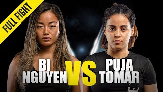 Bi Nguyen vs. Puja Tomar | ONE Full Fight | September 2019