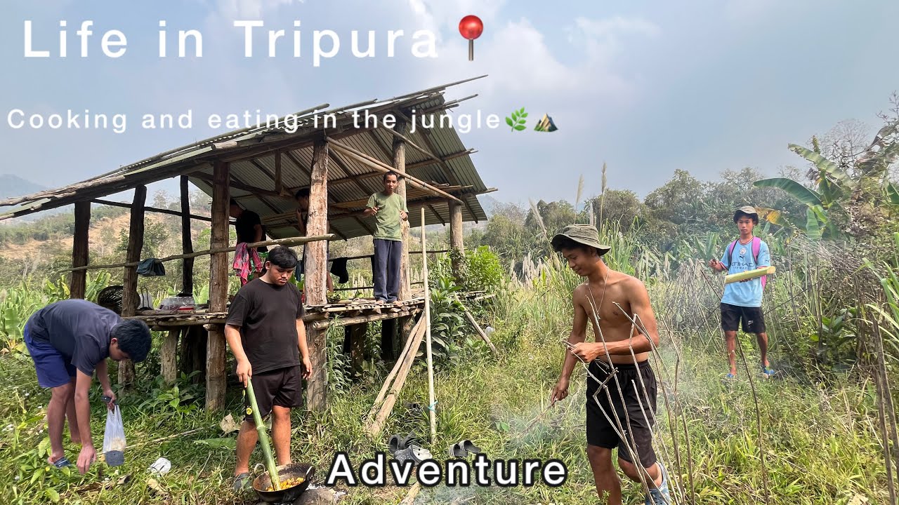 Jungle Cooking Adventure With Friends | TRIPURA