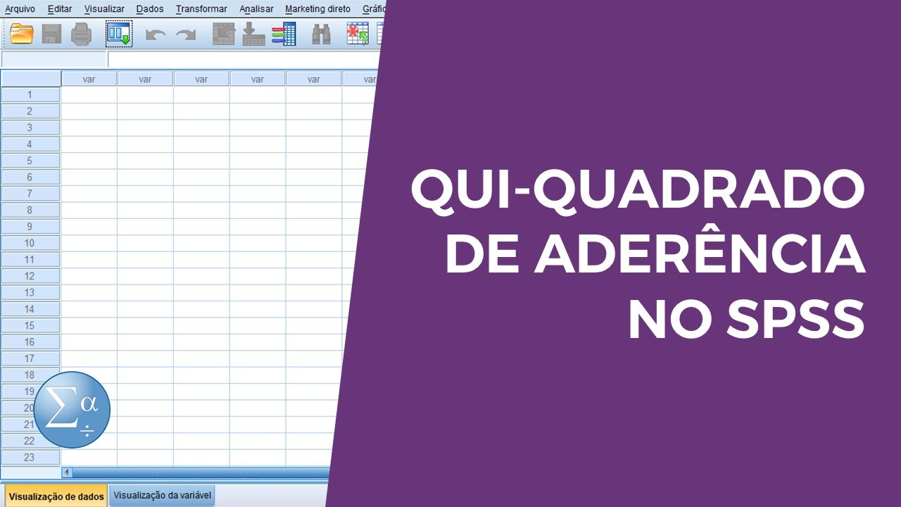 Qui Quadrado De Ader ncia No SPSS Aula 9 1 YouTube