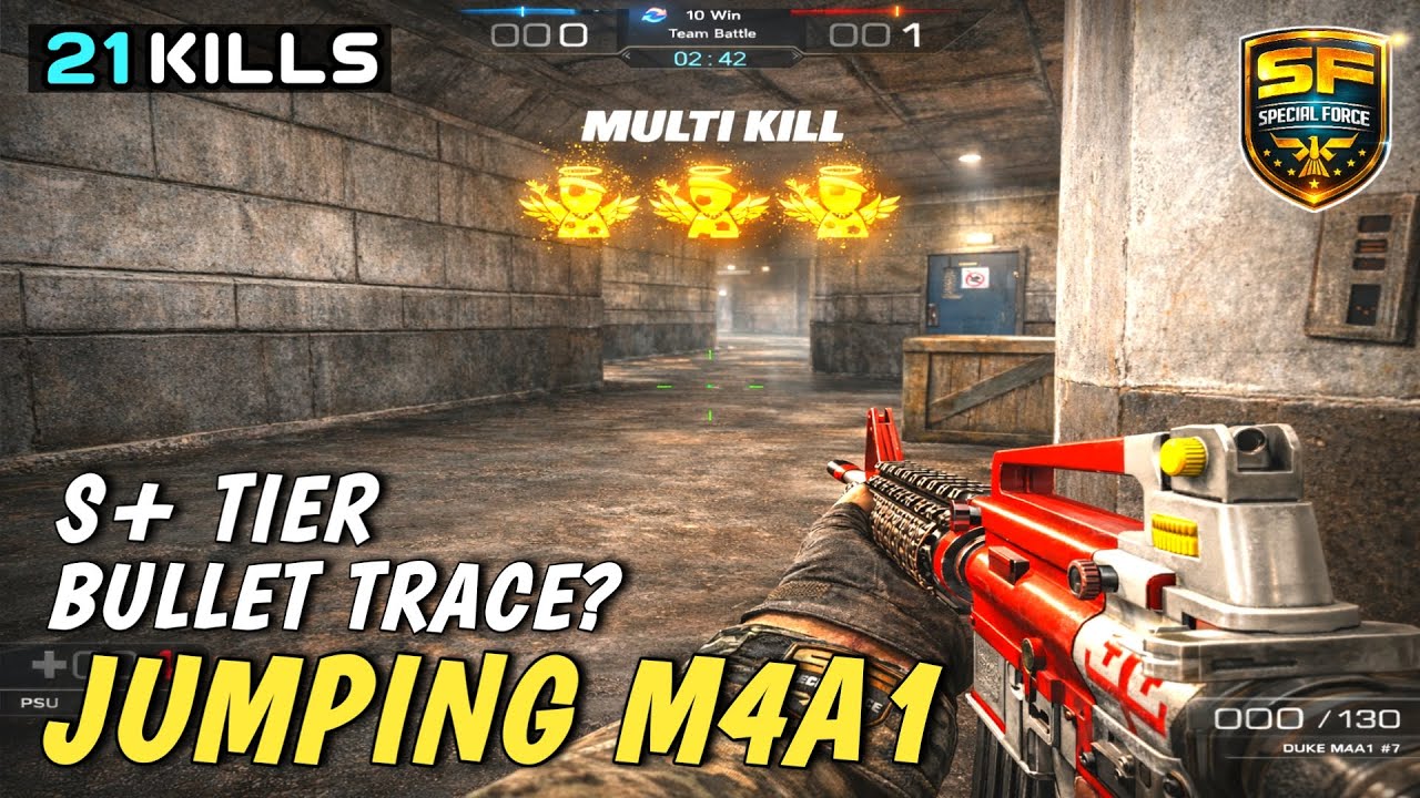 Jumping M4A1? 🔥 Kilabzy vs Lion Clan | 21 KILLS | SPECIAL FORCE RUSH