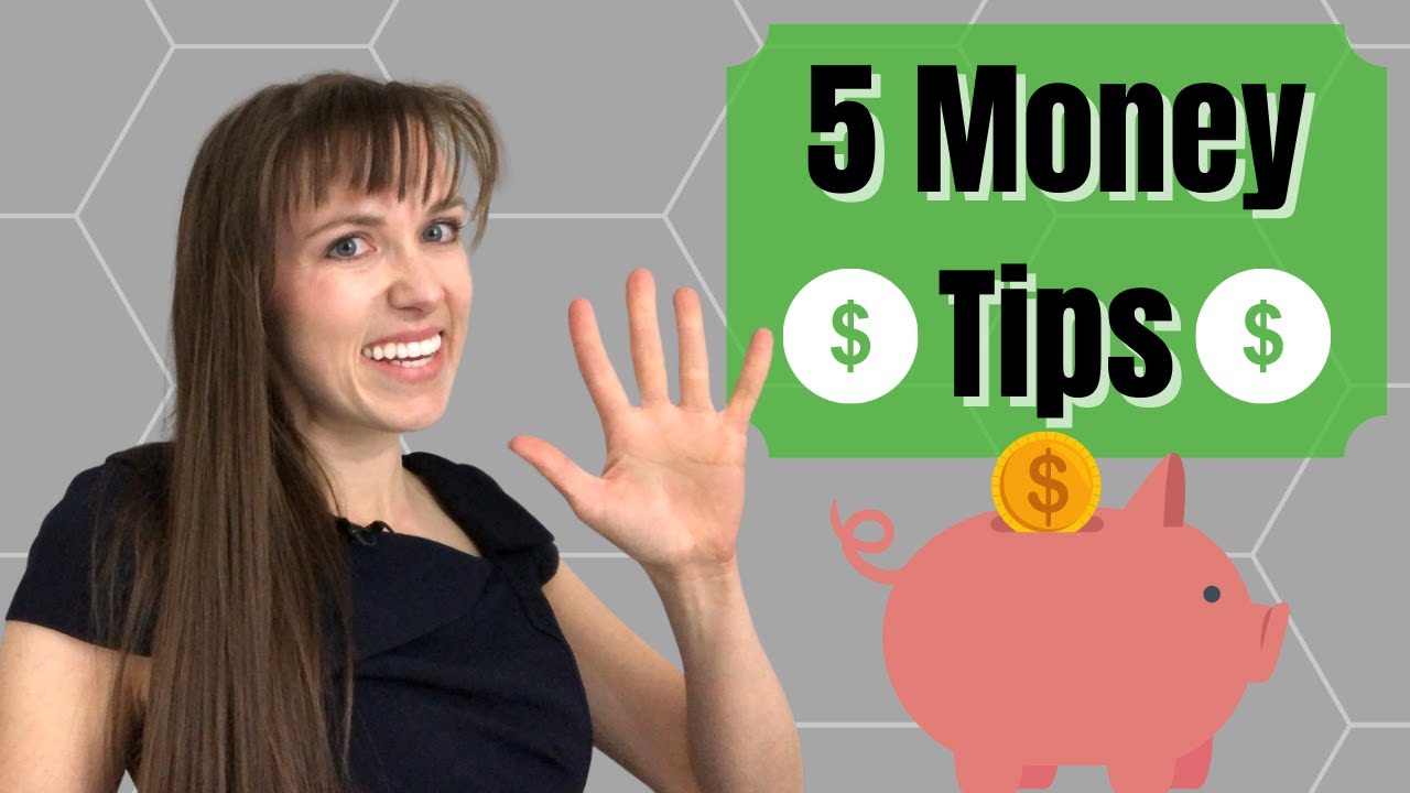 5 MONEY TIPS to Help You Have a Stress Free Financial Future - YouTube