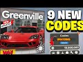 ⚡*JULY* UPD!! 😱🎁GREENVILLE FRESH CODES IN *JULY* 2025 | ROBLOX GREENVILLE CODES 2025 | CRAZY GAMER