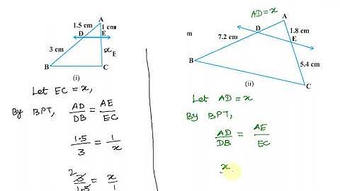 Triangles Exercise 6.2 Q 1 in Tamil | Class 10 Maths in Tamil | CBSE NCERT Mathematics in Tamil
