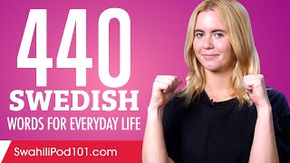 440 Swedish Words for Everyday Life  Basic Vocabulary #22