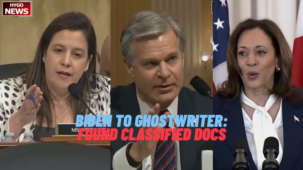Stefanik on Biden To Ghostwriter: I Found Classified Docs Downstairs ...