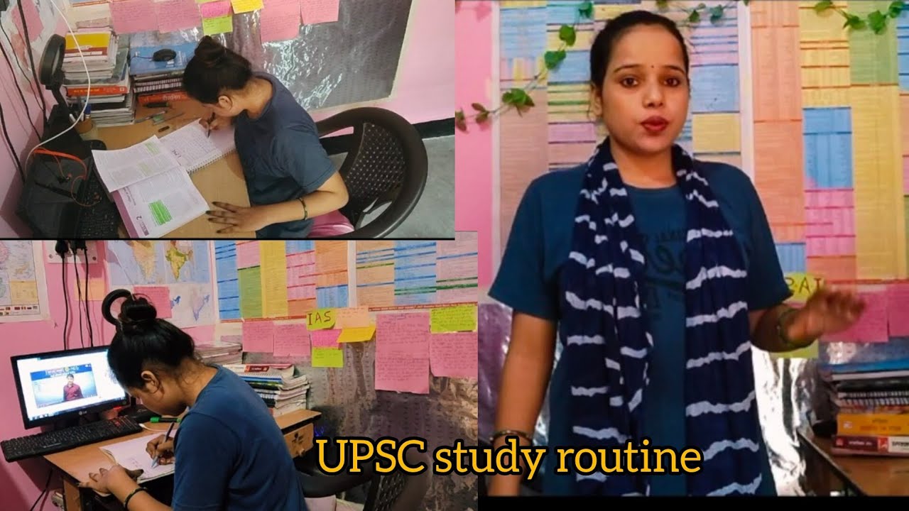 annu study daily routine/UPSC aspirant vlog 🎯/motivation video/14 hours ...
