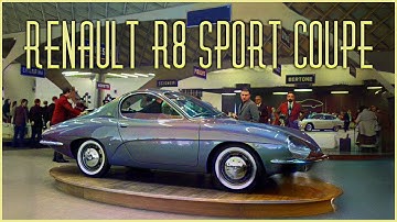 Renault R8 Sport Coupe Prototype: Ghia’s Hidden Gem from 1964