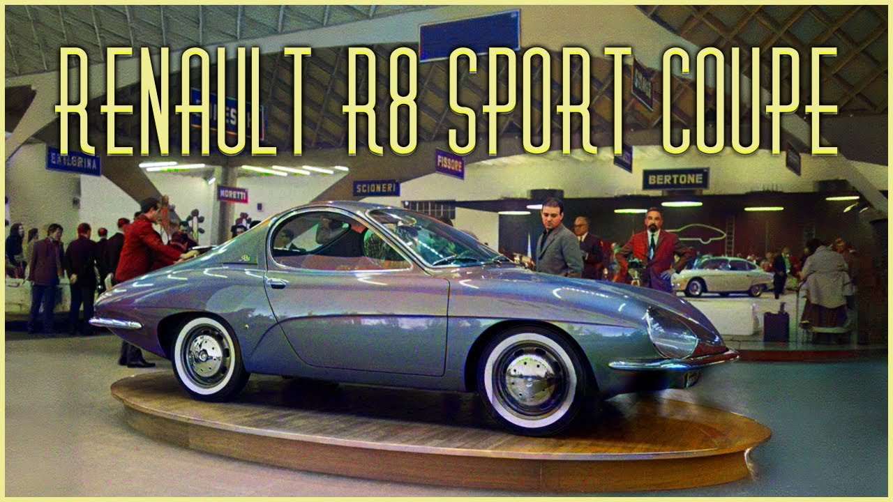 Renault R8 Sport Coupe Prototype: Ghia’s Hidden Gem from 1964 - YouTube