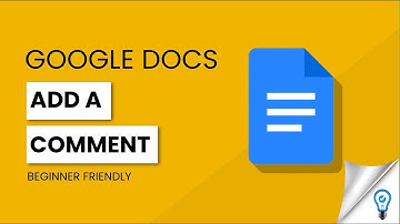 How to Add Comments in Google Docs - The Right Way!