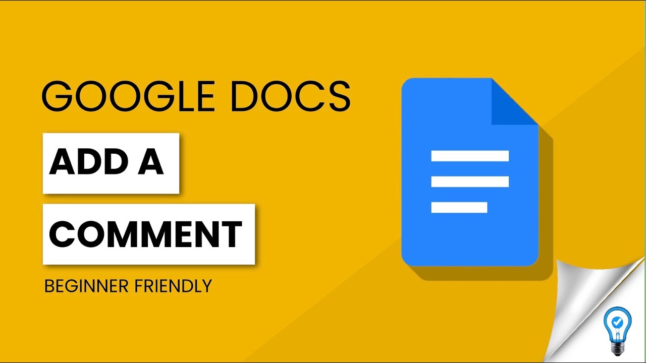 How to Add Comments in Google Docs - The Right Way!