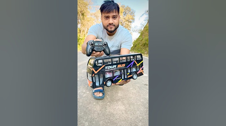 Biggest Remote Control City bus 🚌 unboxing