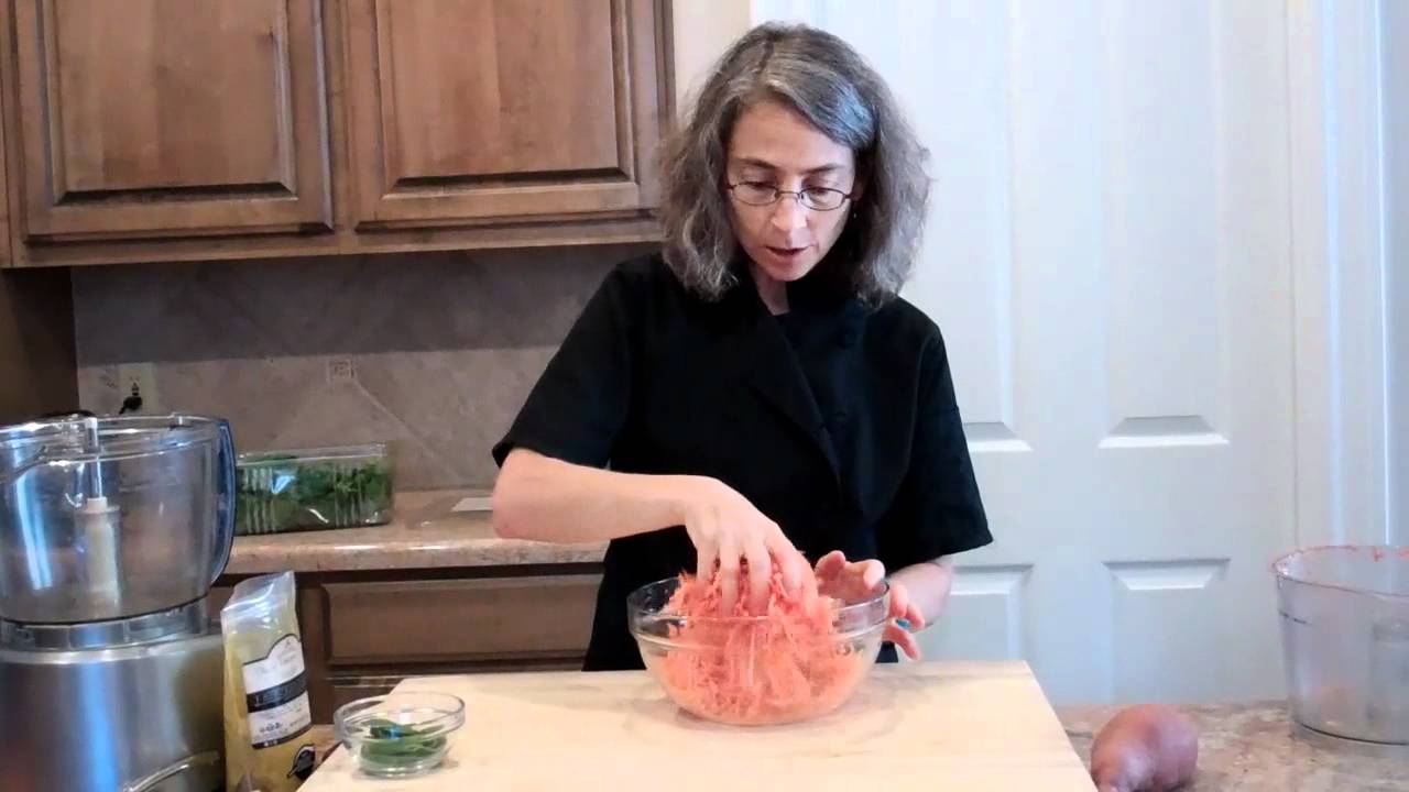 "Hot Raw Chef" - Karen Osborne - Spicy Curried Sweet Potato With Spinach