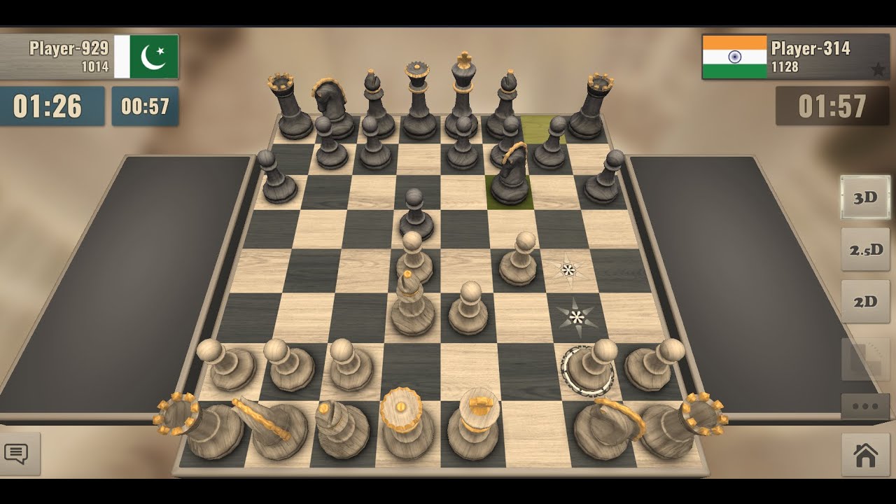 Chess game | Random Match | JK Gaming - YouTube