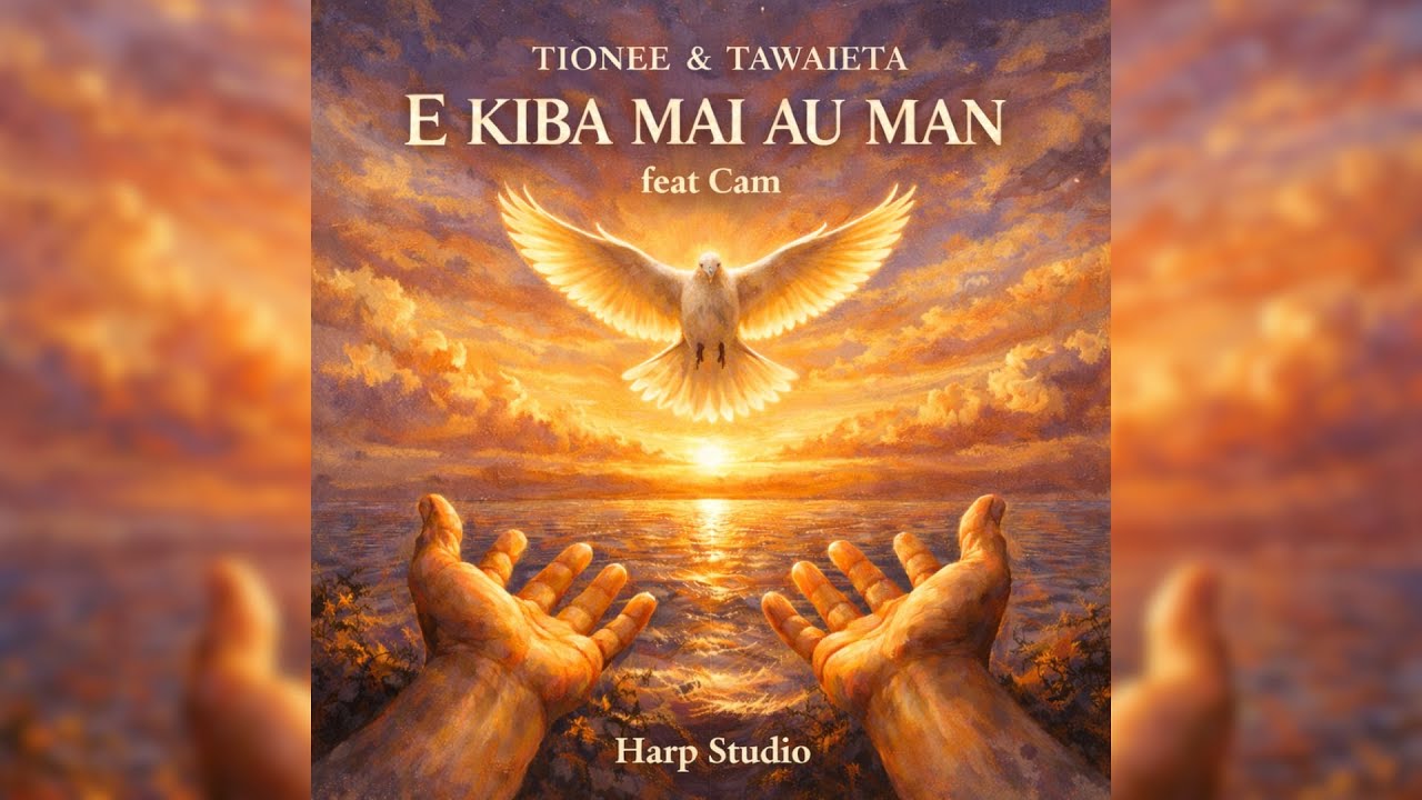 E KIBA MAI AU MAN - Tionee & Nei Tawaieta ft Cam [OFFICIAL LYRICS VIDEO]