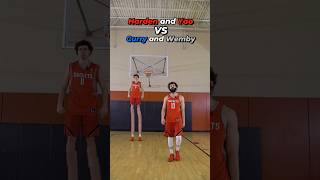 Harden/Yao vs Curry/Wemby 🏀😂