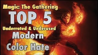 MTG - The Top 5 Underrated and Underused Modern Color Hate Sideboard Cards for Magic: The Gathering