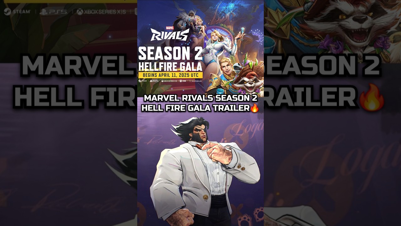 MARVEL RIVALS SEASON 2 - HELL FIRE GALA TRAILER 🔥