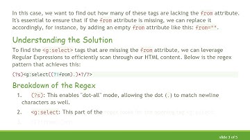 How to Use Regular Expressions to Identify Missing Attributes in HTML Tags