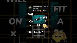 Will an ORCA fit on a 10x10 grid #pixelart #pixelarttutorial #drawing #art Actualización