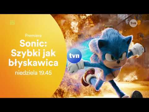 Sonic: Szybki jak błyskawica - premiera filmu, promo TVN Niedziela, Wielkanoc 2024