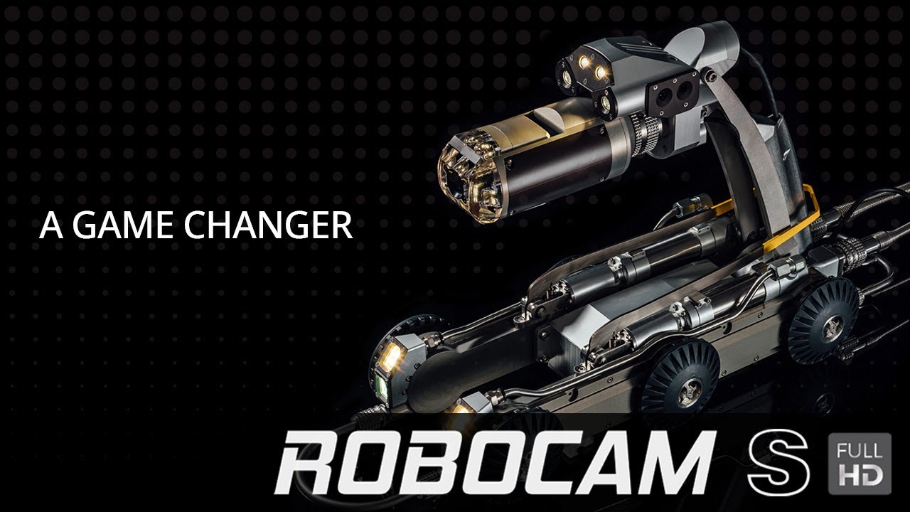 ROBOCAM S, Best Sewer Pipe Inspection Crawler - YouTube