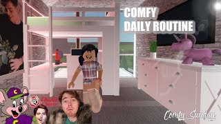 My COMFY Day Routine || Roblox BLOXBURG