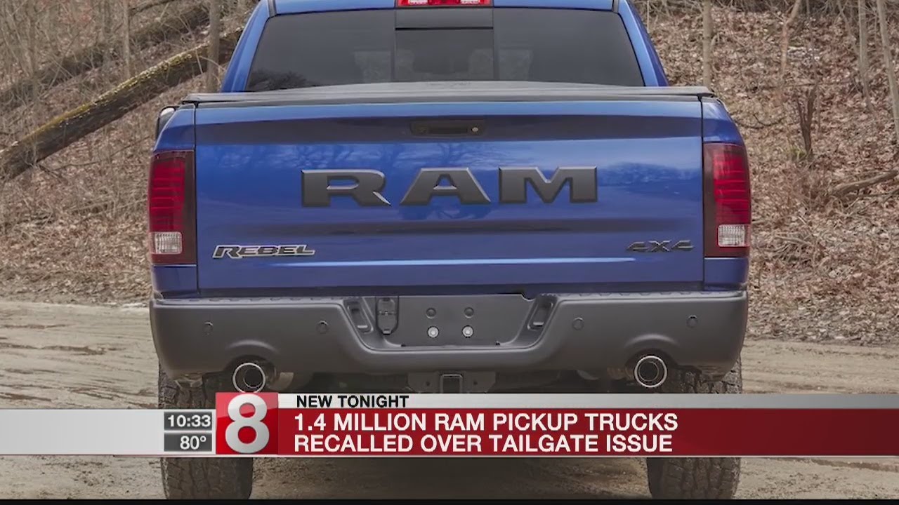 Ram pickups recalled; tailgates that can unexpectedly open - YouTube