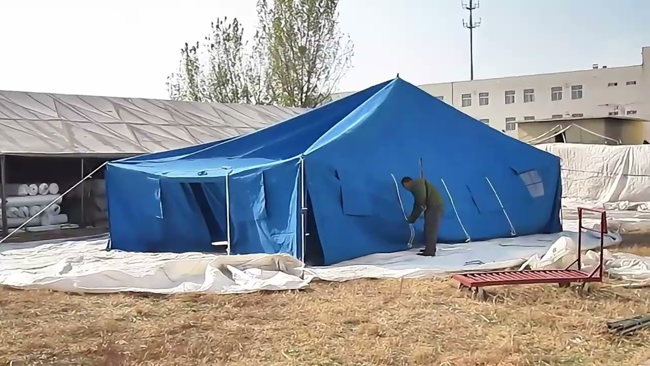 Work Tent | Waterproof Industrial Canvas Shelter