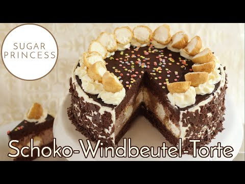 Für alle Schoko-Fans unter euch, habe ich genau die richtige Torte: Schoko-Sahne-Torte mit Mirror Gl. 