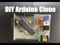 DIY Arduino Clone - PCB Etching, Tin Plating, Drilling, Soldering, and Bad Music