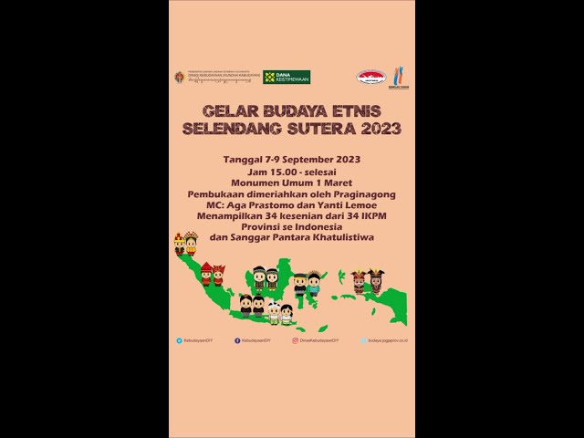 Gelar Budaya Etnis Selendang Sutera 2023 | DAY 3 class=