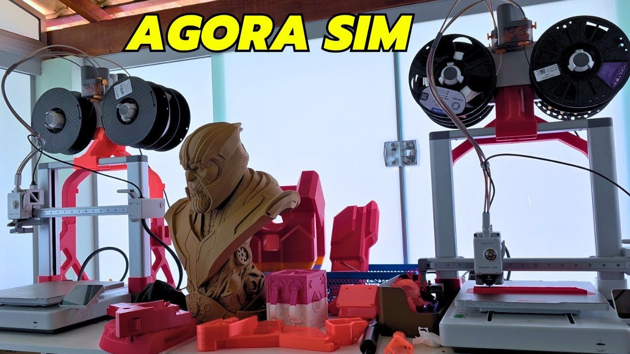 O MELHOR UPGRADE QUE FIZ NAS MINHAS IMPRESSORAS DA BAMBULAB