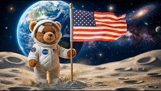 Artemis II Moon Launch With Plush Astronaut 🚀🌍 | Magical Space World & Calm Ambient Music (4K) screenshot 4