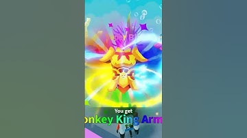 Monkey King Armor Eternal ( Shiny++)233Z on weapon fighting simulator on Roblox 🤩