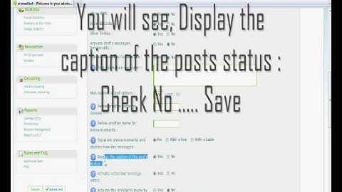 How to remove Captions from the bottom of Forum Content on Forumotion