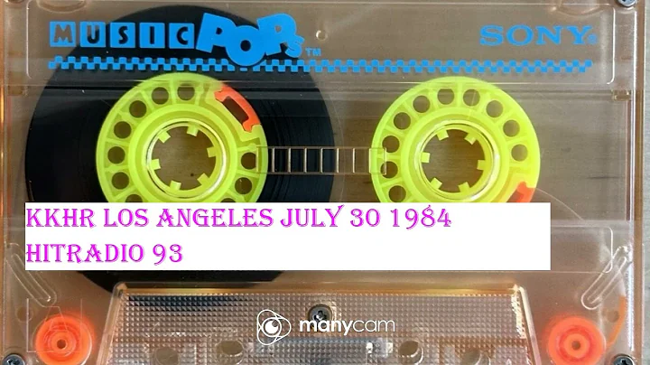 kkhr los angeles july 30 1984 hitradio 93