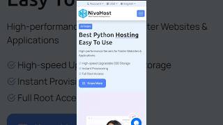 Python Hosting For Website || Cheapest Python Hosting || Free Python Hosting Panel