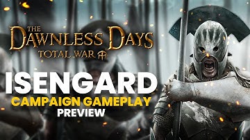 The BEST Lord of the Rings Mod for Total War is Finally Here! Dawnless Days Mod Isengard Gameplay
